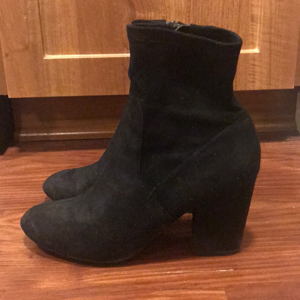 Black boots